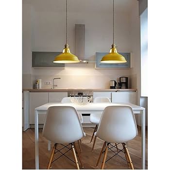 Colorful Macaron E26 Pendant Light - Adjustable Industrial